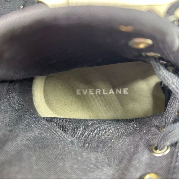 Everlane Utility Canvas Boots Combat Lace Up Platform Shoe Women's Size 6.5 - Picture 10 of 10
